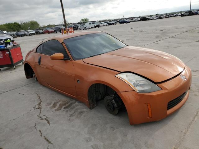 JN1AZ34D23T106349 - 2003 NISSAN 350Z COUPE ORANGE photo 4