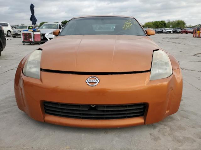 JN1AZ34D23T106349 - 2003 NISSAN 350Z COUPE ORANGE photo 5