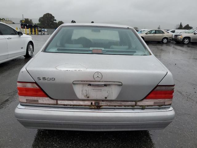 WDBGA51G1VA363041 - 1997 MERCEDES-BENZ S 500 SILVER photo 6