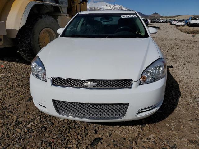 2G1WB5E31E1137716 - 2014 CHEVROLET IMPALA LIM LT WHITE photo 5