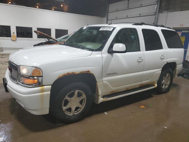 1GKEK63U94J125522 - 2004 GMC YUKON DENALI WHITE photo 1