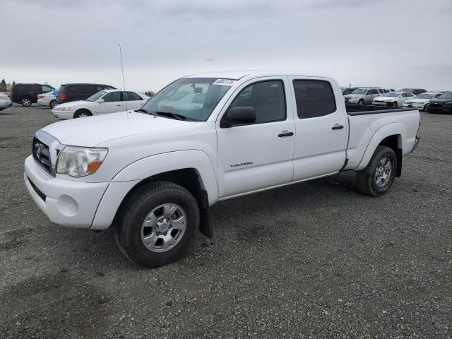 5TEKU72N77Z332283 - 2007 TOYOTA TACOMA DOUBLE CAB PRERUNNER LONG BED WHITE photo 1