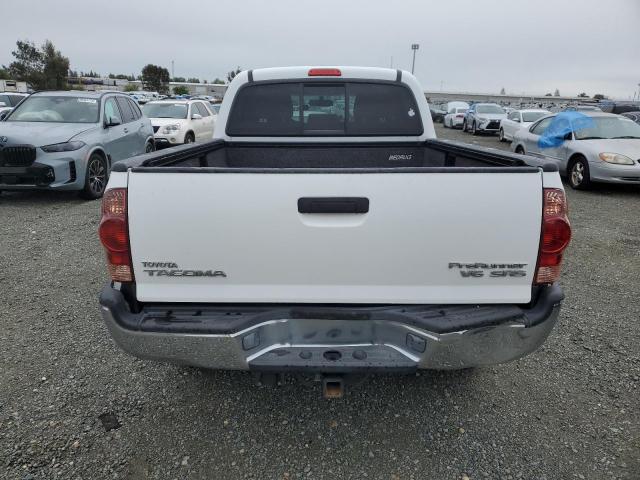 5TEKU72N77Z332283 - 2007 TOYOTA TACOMA DOUBLE CAB PRERUNNER LONG BED WHITE photo 6