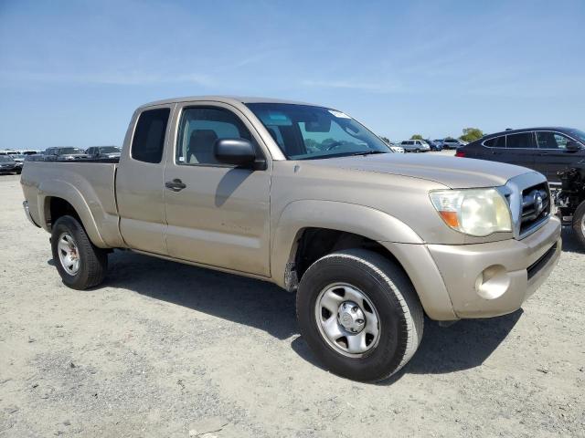 5TETU62N55Z122146 - 2005 TOYOTA TACOMA PRERUNNER ACCESS CAB TAN photo 4