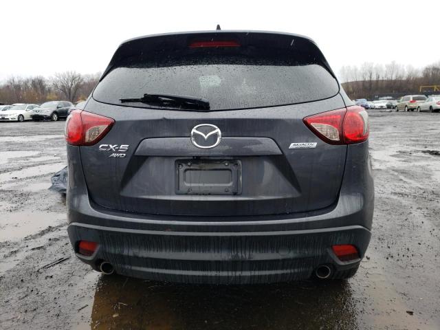 JM3KE4DY7E0346191 - 2014 MAZDA CX-5 GT GRAY photo 6