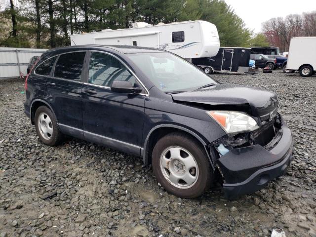 5J6RE48359L053488 - 2009 HONDA CR-V LX BLACK photo 4