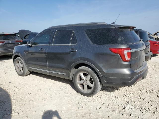 1FM5K7D82JGC05588 - 2018 FORD EXPLORER XLT Gri fotoğraf 2