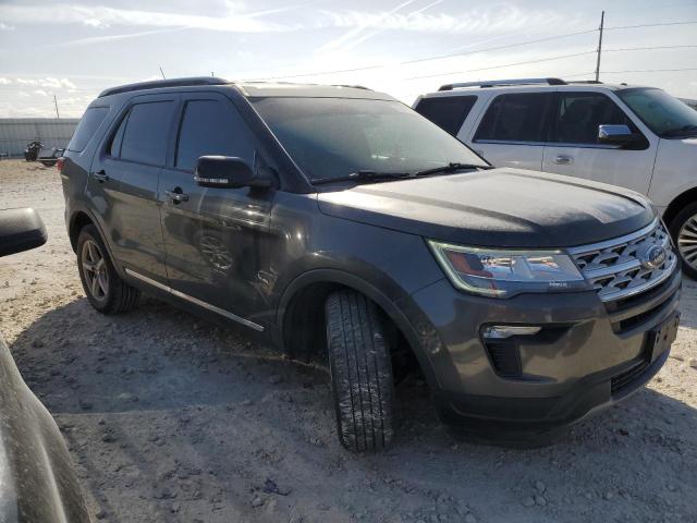 1FM5K7D82JGC05588 - 2018 FORD EXPLORER XLT Gri fotoğraf 4
