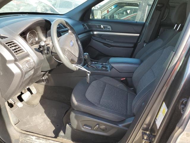 1FM5K7D82JGC05588 - 2018 FORD EXPLORER XLT Gri fotoğraf 7