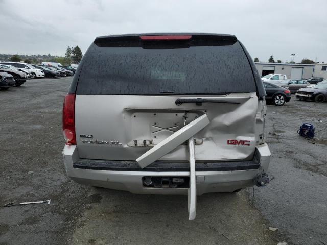 1GKFK16307J299686 - 2007 GMC YUKON XL K1500 GRAY photo 6