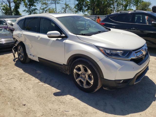 5J6RW1H58KA039180 - 2019 HONDA CR-V EX WHITE photo 4