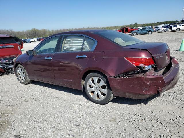 1HGCP367X8A029723 - 2008 HONDA ACCORD EX BURGUNDY photo 2