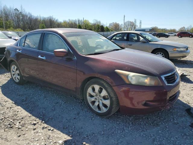 1HGCP367X8A029723 - 2008 HONDA ACCORD EX BURGUNDY photo 4