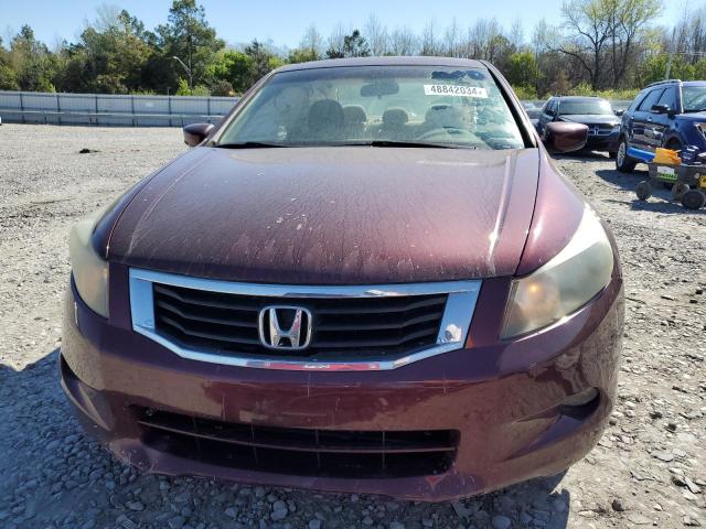 1HGCP367X8A029723 - 2008 HONDA ACCORD EX BURGUNDY photo 5