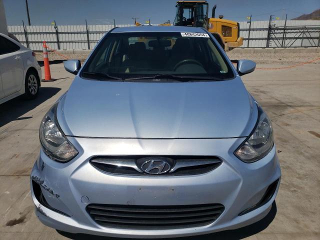 KMHCT4AE7CU142781 - 2012 HYUNDAI ACCENT GLS BLUE photo 5