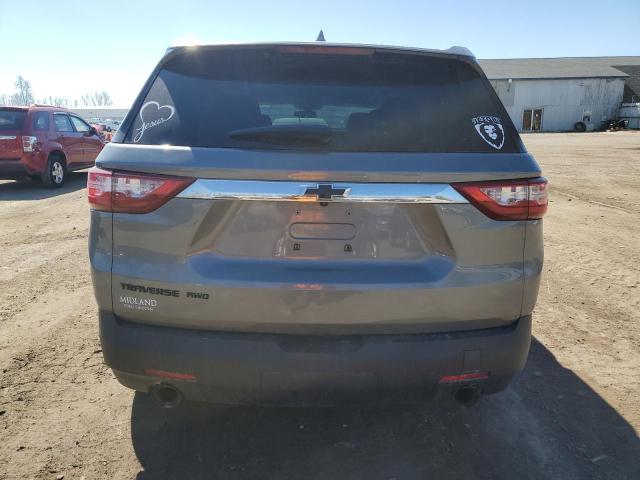 1GNEVFKW4KJ166120 - 2019 CHEVROLET TRAVERSE LS CHARCOAL photo 6