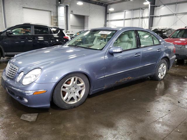 WDBUF82J64X123155 - 2004 MERCEDES-BENZ E 320 4MATIC BLUE photo 1