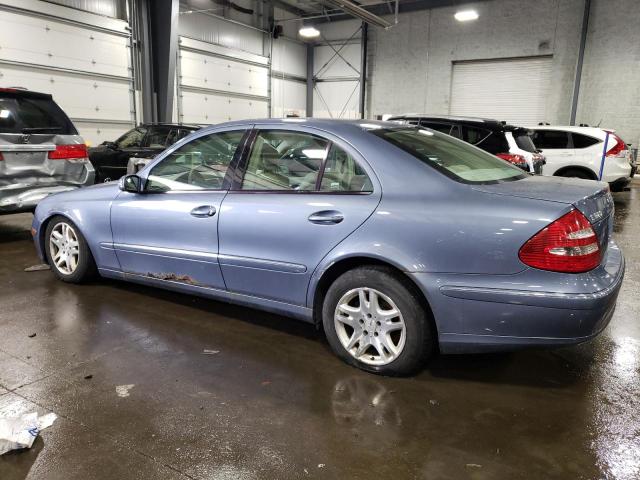 WDBUF82J64X123155 - 2004 MERCEDES-BENZ E 320 4MATIC BLUE photo 2