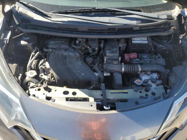 3N1CE2CPXJL369538 - 2018 NISSAN VERSA NOTE S GRAY photo 11