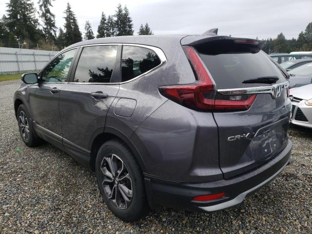 2HKRW2H81NH604601 - 2022 HONDA CR-V EXL GRAY photo 2