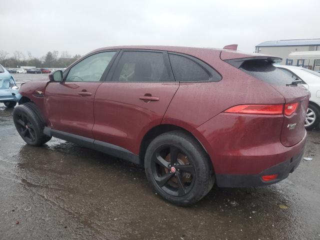 SADCK2BVXHA096631 - 2017 JAGUAR F-PACE PRESTIGE BURGUNDY photo 2