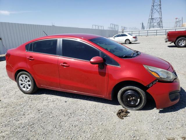 KNADM4A34D6309959 - 2013 KIA RIO LX RED photo 4