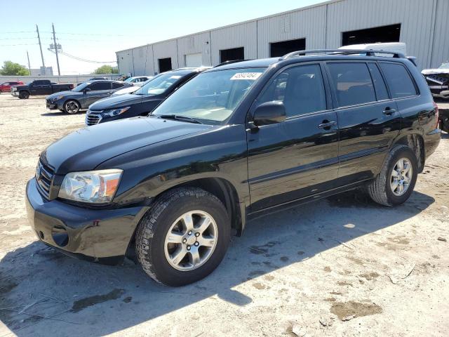 JTEEP21A540043304 - 2004 TOYOTA HIGHLANDER BLACK photo 1