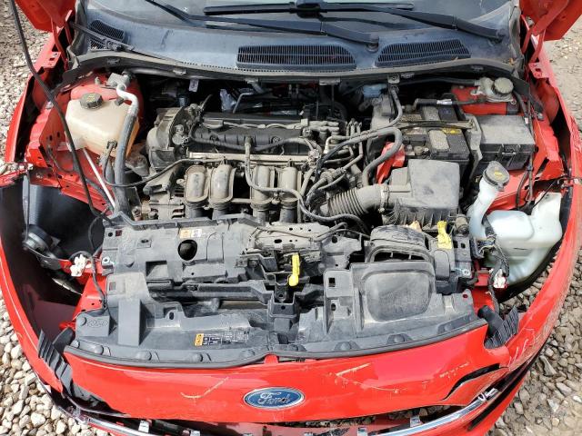 3FADP4EJ9EM163827 - 2014 FORD FIESTA SE RED photo 11