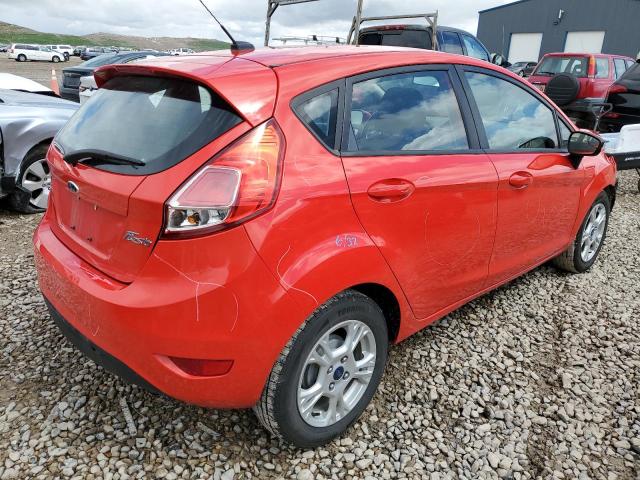 3FADP4EJ9EM163827 - 2014 FORD FIESTA SE RED photo 3