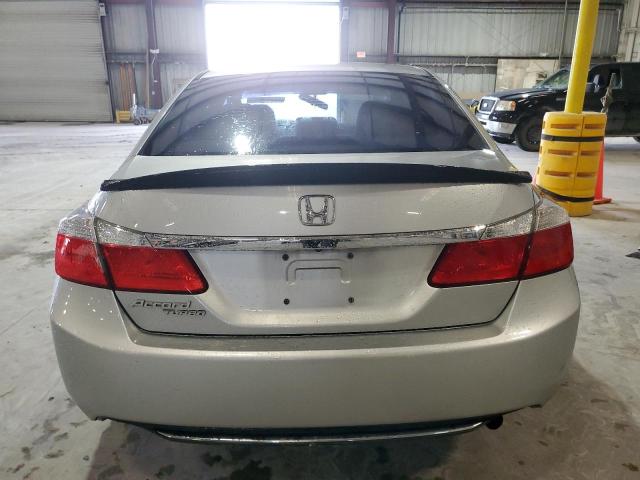 1HGCR2F37DA010302 - 2013 HONDA ACCORD LX GRAY photo 6