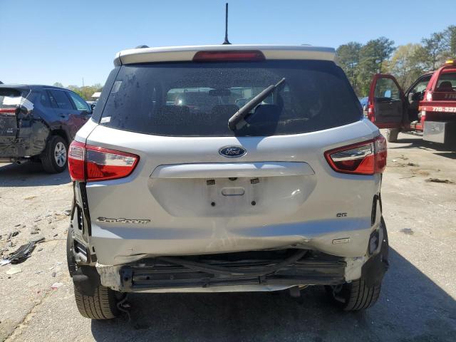 MAJ3S2GE9KC284420 - 2019 FORD ECOSPORT SE SILVER photo 6