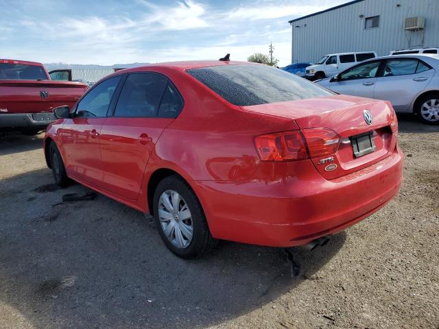 3VWD17AJ9EM227221 - 2014 VOLKSWAGEN JETTA SE RED photo 2