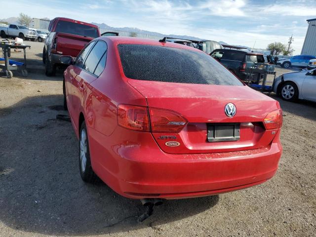 3VWD17AJ9EM227221 - 2014 VOLKSWAGEN JETTA SE RED photo 6