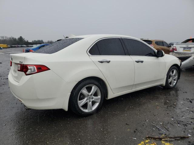 JH4CU2F65AC034393 - 2010 ACURA TSX WHITE photo 3