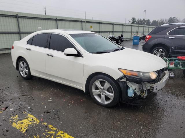 JH4CU2F65AC034393 - 2010 ACURA TSX WHITE photo 4