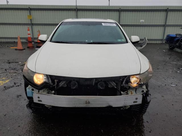 JH4CU2F65AC034393 - 2010 ACURA TSX WHITE photo 5