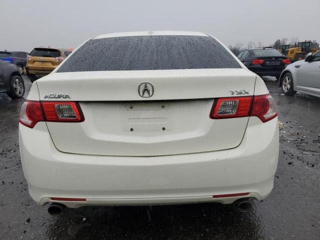 JH4CU2F65AC034393 - 2010 ACURA TSX WHITE photo 6