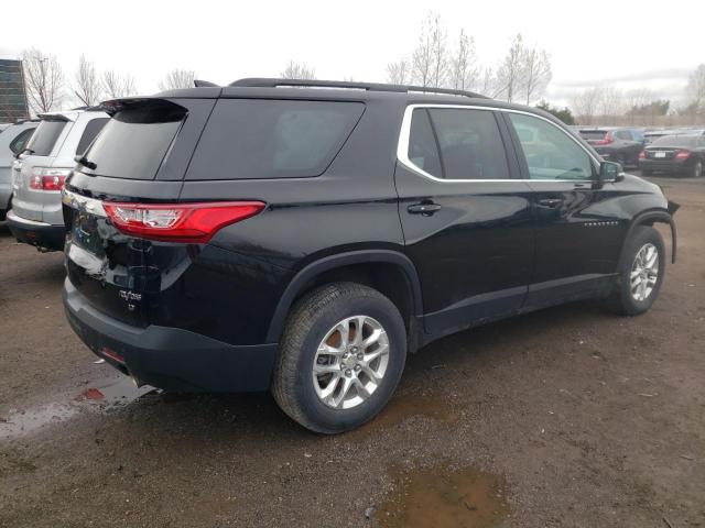 1GNEVGKW5LJ253287 - 2020 CHEVROLET TRAVERSE LT BLACK photo 3