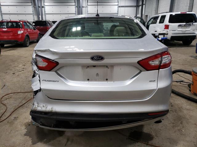 3FA6P0H79GR387428 - 2016 FORD FUSION SE SILVER photo 6