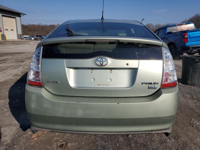 JTDKB20U597871725 - 2009 TOYOTA PRIUS GREEN photo 6