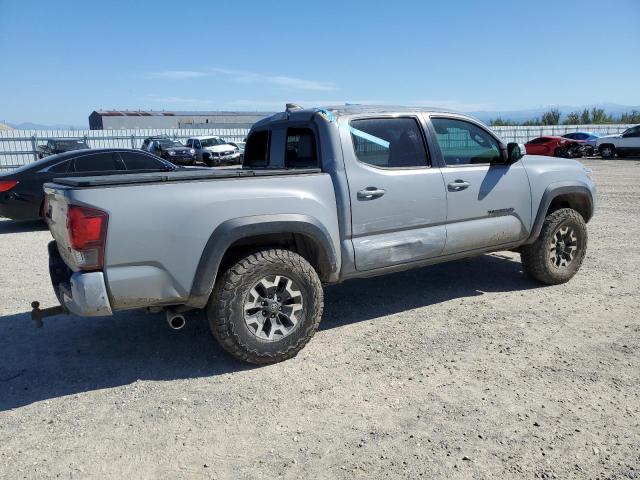 3TMCZ5AN9KM199933 - 2019 TOYOTA TACOMA DOUBLE CAB GRAY photo 3