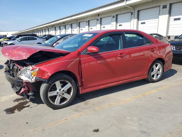 4T1BF1FK4DU637733 - 2013 TOYOTA CAMRY L RED photo 1