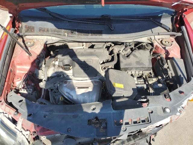 4T1BF1FK4DU637733 - 2013 TOYOTA CAMRY L RED photo 11