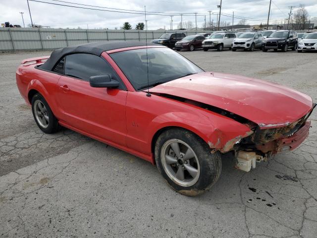 1ZVHT85H265216254 - 2006 FORD MUSTANG GT RED photo 4