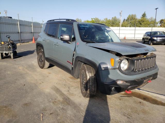 ZACCJBCT1GPC52789 - 2016 JEEP RENEGADE TRAILHAWK GRAY photo 4