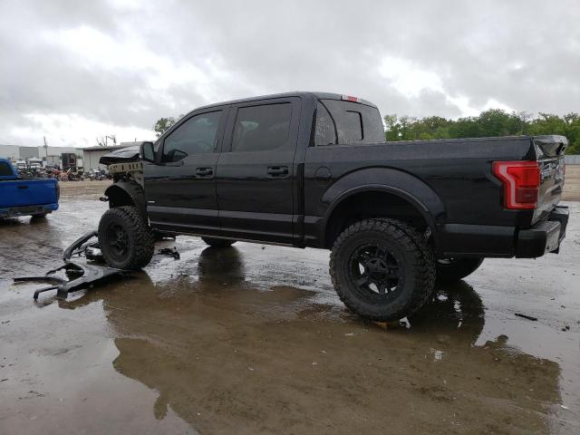 1FTEW1EG3GFC84103 - 2016 FORD F150 SUPERCREW BLACK photo 2