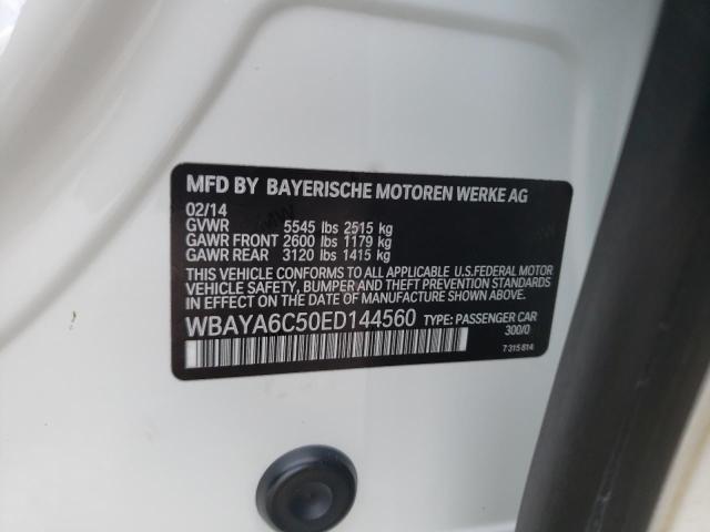 WBAYA6C50ED144560 - 2014 BMW 740 I WHITE photo 12