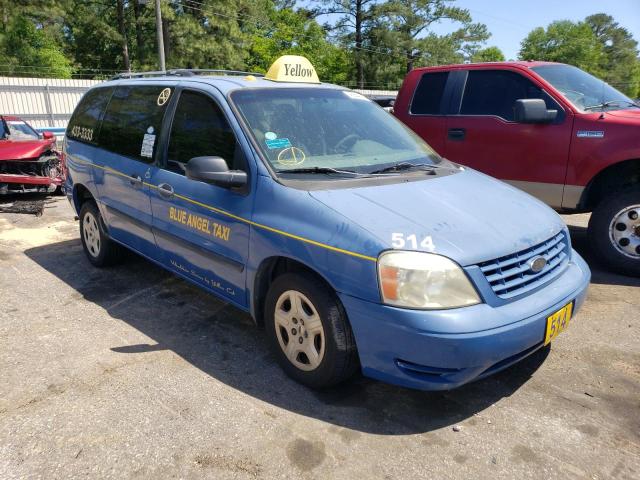 2FMZA51605BA02921 - 2005 FORD FREESTAR SE BLUE photo 4