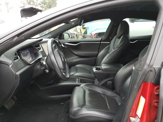 5YJSA1E14HF181856 - 2017 TESLA MODEL S Սև լուսանկար 7