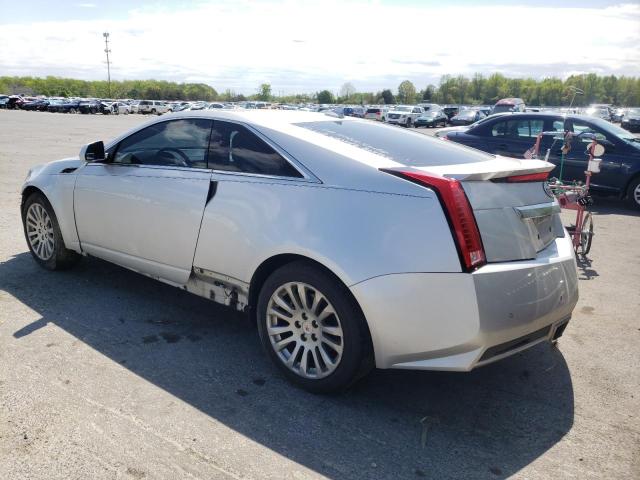 1G6DS1ED8B0157455 - 2011 CADILLAC CTS PREMIUM COLLECTION SILVER photo 2